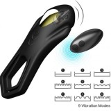Armony Roadster Vibrator Inel Dublu Control Remote Negru