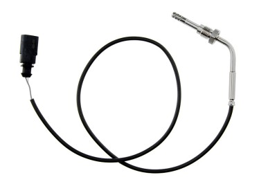 Senzor temperatura filtru particule Audi A4 2.0tdi 2006-, in fata turbocompresorului, lungime cablu 330mm, NTY EGT-AU-010 foto
