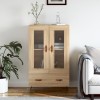 VidaXL Dulap &icirc;nalt, stejar Sonoma, 69,5x31x115 cm, lemn prelucrat 828271