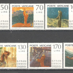 Vatican.1977 750 ani moarte Sf.Francisc din Assisi-Pictura SV.508