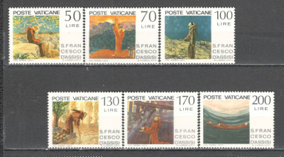 Vatican.1977 750 ani moarte Sf.Francisc din Assisi-Pictura SV.508 foto