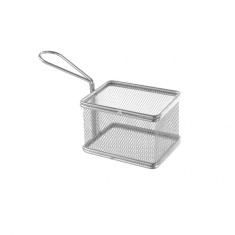 Cos Hendi tip friteuza, pentru servire snacks, otel inoxidabil - 100x80x(H)75 mm foto