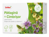 Dr. Max Drajeuri cu patlagina si cimbrisor, 24 drajeuri, Dr.Max