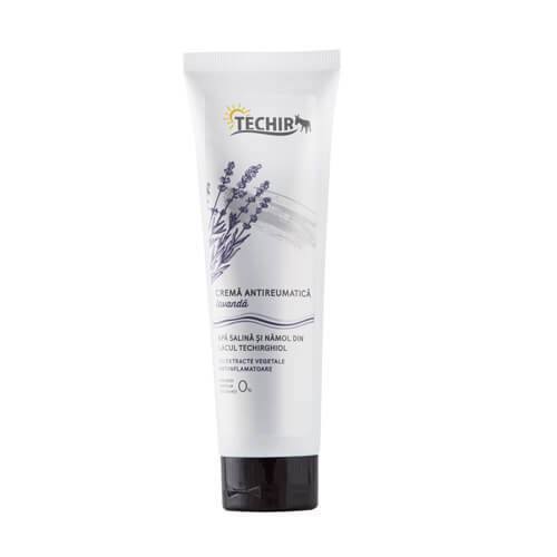 Crema antireumatica pentru masaj cu Lavanda, 125gr, Techir