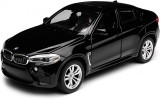 Masinuta Metalica BMW X6M Negru, Scara 1:24, Rastar Metal 1:24