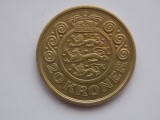 Moneda 20 Kroner 1996 Danemarca - Colecție Numismatică