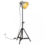 Lampa de podea 25 W, argintiu vintage, 35x35x65/95 cm, E27 GartenMobel Dekor, vidaXL