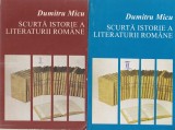 Dumitru Micu - Scurta istorie a literaturii romane (vol. I-IV)