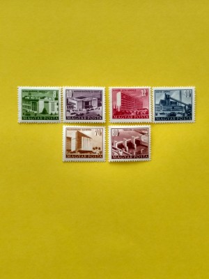 Ungaria 1952 ,serie completa, MH , nestampilat cu SARNIERA. foto