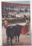 Bnk cp Corrida de toros - Serranito pasando de muleta - necirculata, Spania, Printata