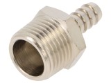 Racord push-in ştuţ alamă nichelată 1/2 9mm