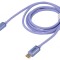 Cablu USB 2.0 Apple Lightning - USB C 1,2m violet