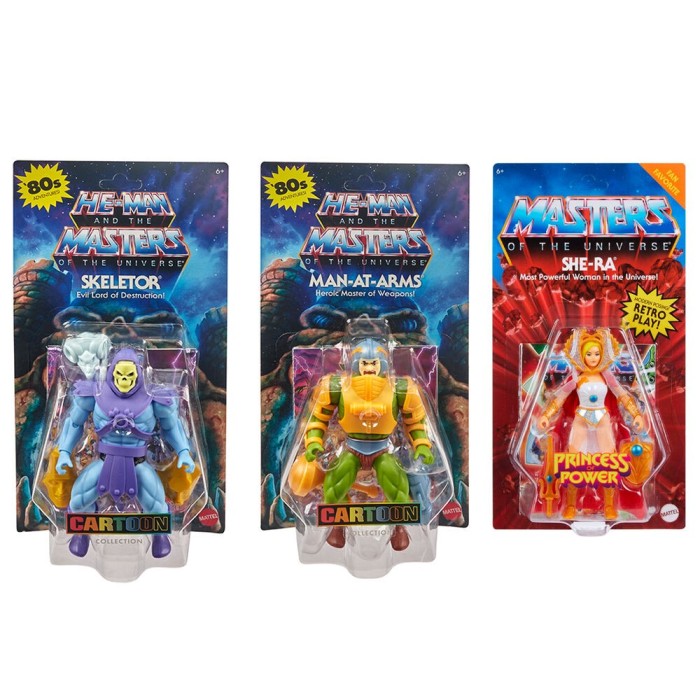 Masters of the Universe Origins assorted figure 14cm (set 3 fgurine)