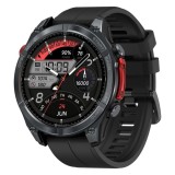 Zeblaze Stratos 4 Negru , Smartwatch GPS 1.43, AMOLED Gorilla Glass, 6 Sisteme Satelit, Apeluri Bluetooth, HR, SpO, , 170+ Sporturi, Baterie 500 mAh,
