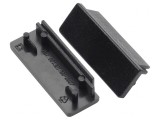 Obturator Negru LED Profile 20 buc Wide24 ABS