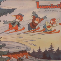 revista Luminita nr. 1,4 1958, ilustratii bd