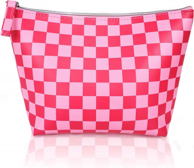 eup Bag Fermoar Pouch Travel Cosmetic Organizator pentru Femei Fete Toaletă Mică foto