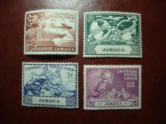 JAMAICA 1949 SERIE UPU MH