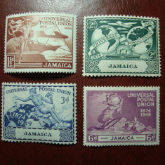 JAMAICA 1949 SERIE UPU MH