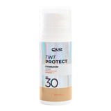 Cumpara ieftin Fond de ten Tint Protect SPF30, Quiz, Nr 04 Warm Beige, 30ml, Quiz Cosmetics