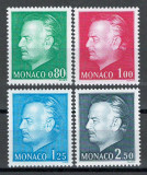 Monaco 1977 Mi 1251/54 MNH - Printul Rainier III