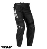 Pantaloni cross-enduro pentru scuter - motocicleta Fly Racing model F-16 culoare: negru/alb Negru/alb 32 (L)