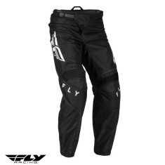 Pantaloni cross-enduro pentru scuter - motocicleta Fly Racing model F-16 culoare: negru/alb Negru/alb 36 (XXL)