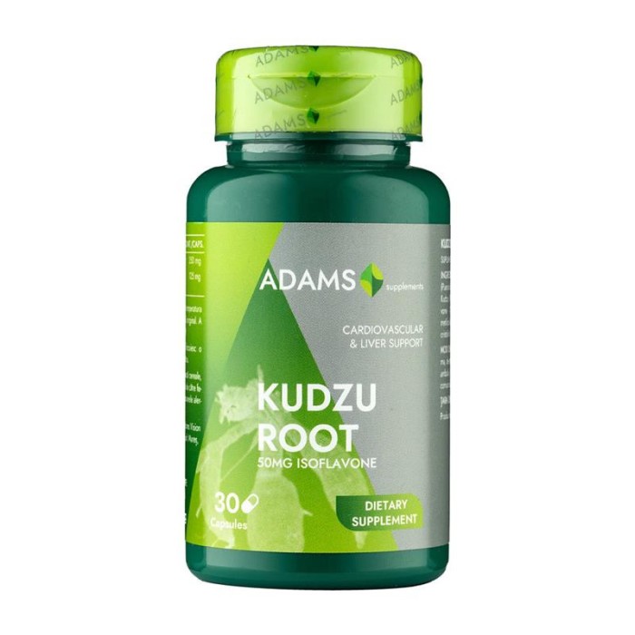 Kudzu Root 375 miligrame 30 capsule Adams Vision