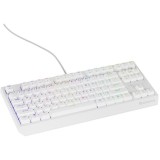 Tastatura Genesis Thor 230 TKL R alb