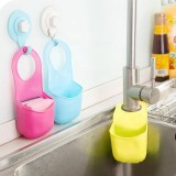 Suport burete vase, orificii scurgere, inel prindere, silicon - Galben