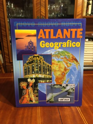 ATLANTE GEOGRAFICO (Atlas Geografic al Lumii) - Editie de lux, impecabila! foto