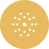 Set 25 foi abrazive Bosch C470, 225 mm, P80, 19 gauri pentru slefuire