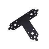 Teu Imbinare Lemn Negru Decorativ 170X140X40X2.5Mm - 10Buc