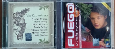 Două Cd-uri cu colinde și c&amp;acirc;ntece de Crăciun , Fuego album , Hrușcă foto