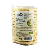 Turte din Porumb cu Quinoa si Sare de Mare Bio 100 grame Pronat