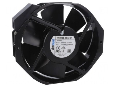 Ventilator AC axial 115VAC 172x150x38mm 2800 RPM foto