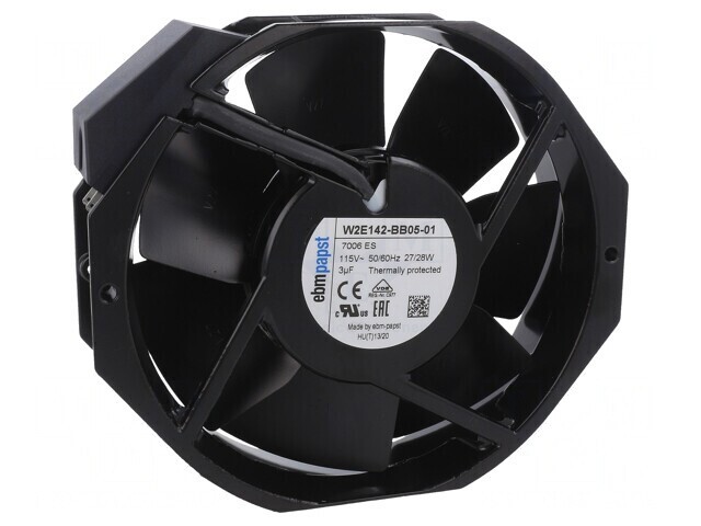 Ventilator AC axial 115VAC 172x150x38mm 2800 RPM