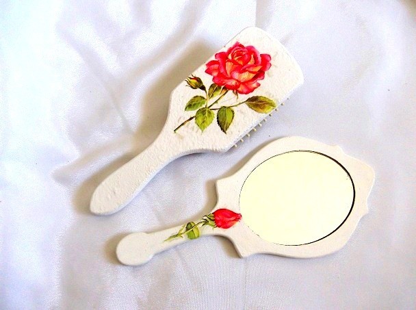 set perie de par si oglinda 48073