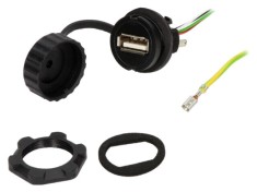 Cablu adaptor USB A la USB A 2.0 IP65 ENCITECH 1310-0005-01