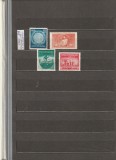 ROMANIA 1952 LP 329 UNIUNEA INTERNATIONALA A STUDENTILOR SERIE MNH NESTAMPILATA, Nestampilat