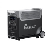 Statie de incarcare portabila Fossibot F3600 Pro Negru, 3600W, 3840Wh, Ecran LCD, Protectie BMS, 13 iesiri, Lanterna LED detasabila, SOS