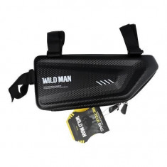 Geanta Borseta Bicicleta Montare Cadru Masura E4 1,5L - Wildman Hardpouch Black