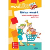 J&aacute;t&eacute;kos n&eacute;met 4. - Tematikus sz&oacute;kincsfejlesztő gyakorlatok - MiniL&Uuml;K f&uuml;zet
