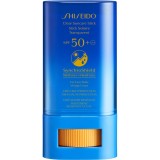 Shiseido Sun Care Clear Stick UV Protector WetForce tratament local protectie solara SPF 50+ 20 g