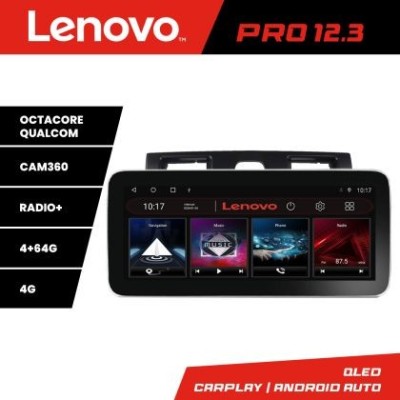 Navigatie Ford Fiesta MK5 2002-2008 Lenovo PRO 4+64 12.3 inch qled android 4G DSP gps internet KIT-fiesta-mk5 CarStore Technology foto