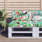 Perne de paleti, 2 buc., multicolor, textil - 2