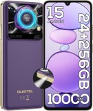 Cumpara ieftin Telefon Mobil OUKITEL C60 Pro, Mov, 4G, 6.88 HD+, 24GB RAM (8GB + 16GB Extensibili), 256GB ROM, 13MP, Android 15, Unisoc T606, Difuzor 110dB, Lanterna