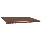 Cumpara ieftin Panza de rezerva copertina, maro, 600x300 cm, poliester