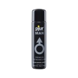 Lubrifiant pe bază de silicon PJUR Man Premium EXTREME, pentru bărbați, fără parfum și parabeni, compatibil cu prezervative și jucării erotice, 100 ml