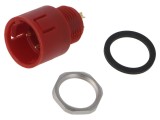 Conector circular 720, 3 pini, IP67, montare pe panou
